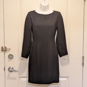 EUC 90s Clifford & Wills 4 Classic Black 3/4 Sleeve Fully Lined Mini Dress